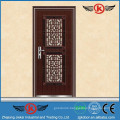 JieKai S9060 mahogany exterior doors / commercial exterior steel doors / steel grill door design